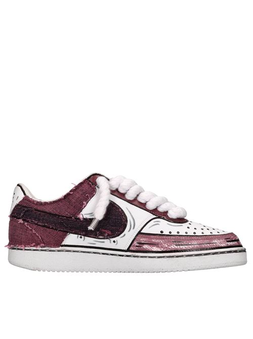 Sneakers in ecopelle e tessuto NIKE SEDDYS | NISE2352541BIANCO-MARRONE
